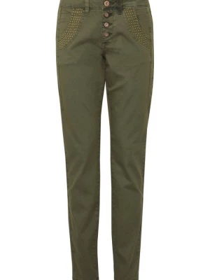 Foto van product Straight leg jeans PULZ kaki