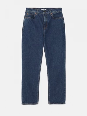 Foto van product Straight leg jeans RE/DONE donkerblauw denim