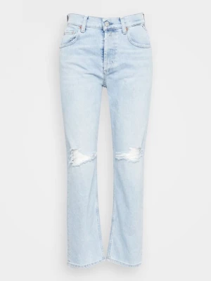 Foto van product Straight leg jeans Replay lichtblauw denim