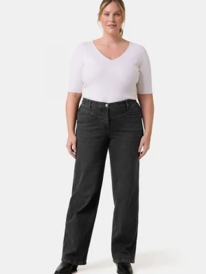 Foto van product Straight leg jeans Samoon zwart
