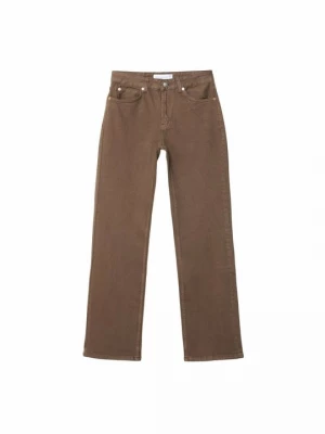 Foto van product Straight leg jeans Stradivarius donkerbruin