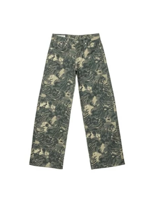 Foto van product Straight leg jeans Stradivarius kaki