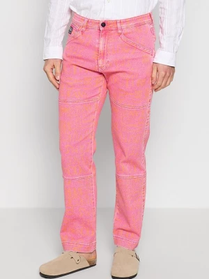 Foto van product Straight leg jeans Versace Jeans Couture donkerroze