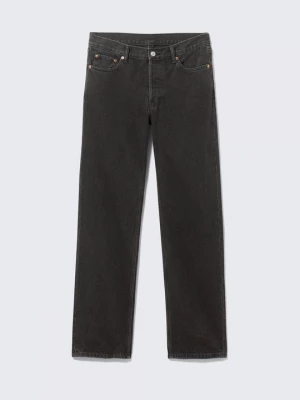 Foto van product Straight leg jeans Weekday zwart
