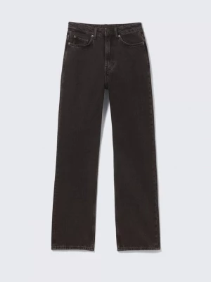 Foto van product Straight leg jeans Weekday zwart