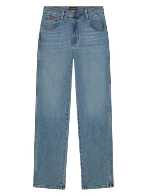 Foto van product Straight leg jeans Wrangler lichtblauw denim