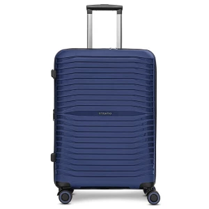 Foto van product Stratic Trolley 'Shine' donkerblauw / zwart / zilver