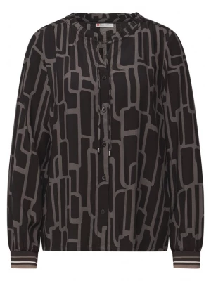 Foto van product STREET ONE Blouse bruin / chocoladebruin