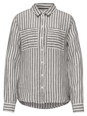 Foto van product STREET ONE Blouse chocoladebruin / wit