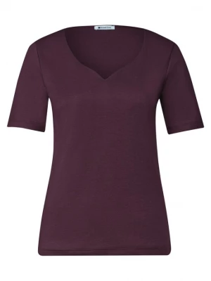 Foto van product STREET ONE Shirt 'Ada' wijnrood