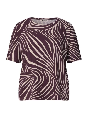 Foto van product STREET ONE Shirt 'Crista' lichtbeige / wijnrood