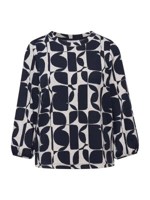 Foto van product STREET ONE Shirt donkerblauw / natuurwit