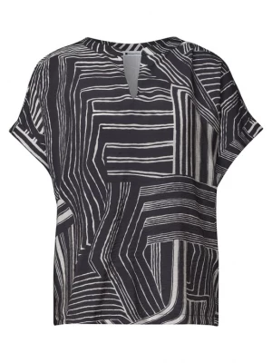 Foto van product STREET ONE Shirt donkerblauw / wit