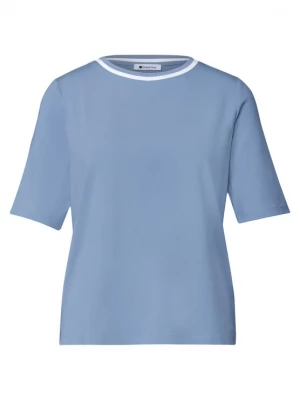 Foto van product STREET ONE Shirt lichtblauw / wit