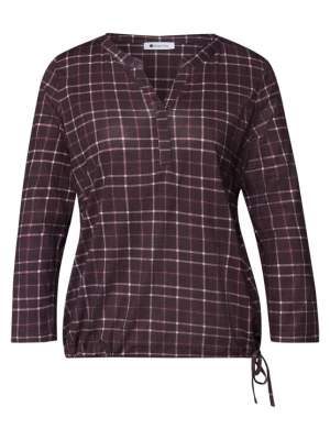 Foto van product STREET ONE Shirt oudroze / bordeaux / zwart