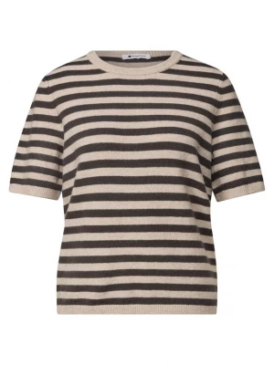 Foto van product STREET ONE Trui sand / donkerbruin
