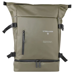 Foto van product STRELLSON Rugzak 'Stockwell 2.0 Sebastian' grijs / olijfgroen / zwart