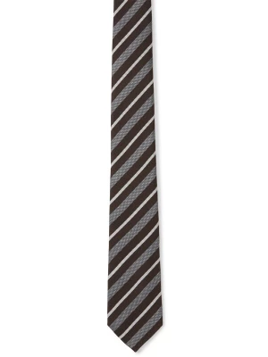 Foto van product STRELLSON Stropdas bruin / grijs / wit