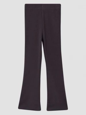 Foto van product Stretchy geribde legging van katoenmix met uitlopende pijpen s.Oliver grijs