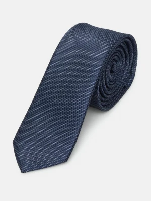 Foto van product Stropdas van jacquard met zijde s.Oliver blauw