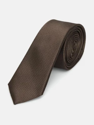 Foto van product Stropdas van jacquard met zijde s.Oliver bruin