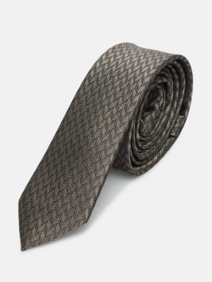 Foto van product Stropdas van jacquard met zijde s.Oliver grijs