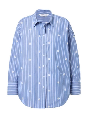 Foto van product Studio Untold Blouse azuur / wit