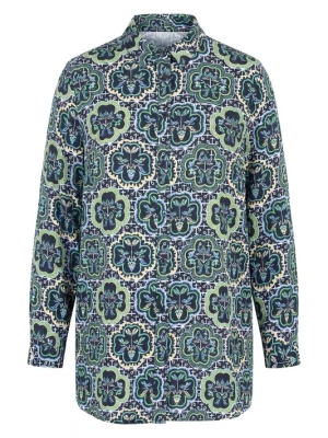 Foto van product Studio Untold Blouse beige / lichtblauw / lichtgroen / zwart