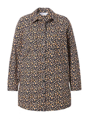 Foto van product Studio Untold Blouse beige / oranje / zwart