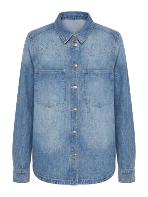 Foto van product Studio Untold Blouse blauw denim