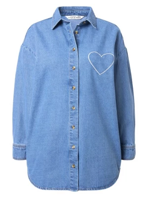 Foto van product Studio Untold Blouse blauw denim