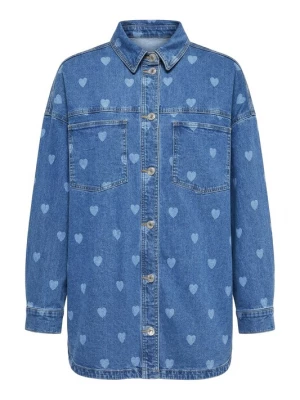 Foto van product Studio Untold Blouse blauw denim