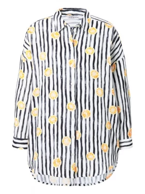 Foto van product Studio Untold Blouse geel / zwart / wit