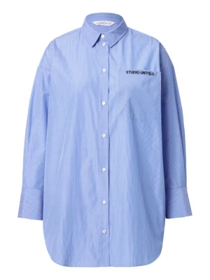 Foto van product Studio Untold Blouse hemelsblauw / natuurwit