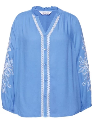 Foto van product Studio Untold Blouse lichtblauw / wit