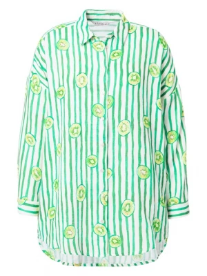 Foto van product Studio Untold Blouse lichtgeel / groen / lichtgroen / wit