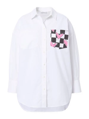 Foto van product Studio Untold Blouse lichtroze / zwart / wit