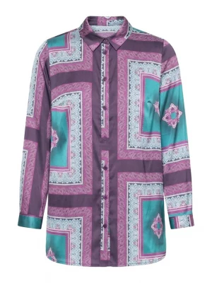 Foto van product Studio Untold Blouse mintgroen / lila