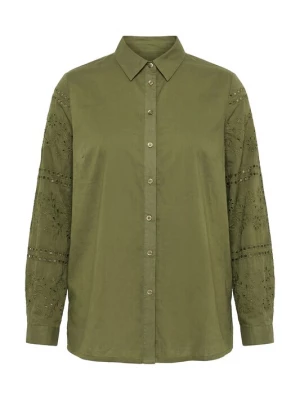 Foto van product Studio Untold Blouse olijfgroen