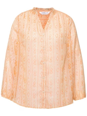 Foto van product Studio Untold Blouse oranje / perzik / zilver