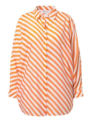 Foto van product Studio Untold Blouse oranje / wit