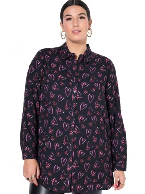 Foto van product Studio Untold Blouse pink / zwart