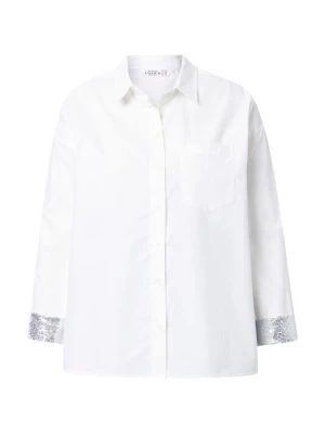 Foto van product Studio Untold Blouse zilver / offwhite