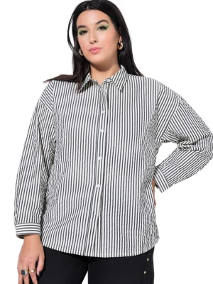 Foto van product Studio Untold Blouse zwart / offwhite