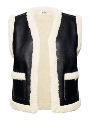 Foto van product Studio Untold Bodywarmer ecru / zwart
