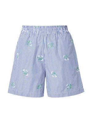 Foto van product Studio Untold Broek lichtblauw / wit