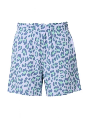 Foto van product Studio Untold Broek mintgroen / violetblauw / lavendel