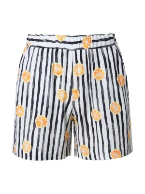 Foto van product Studio Untold Broek oranje / zwart / wit