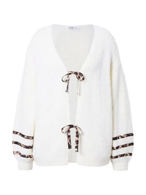 Foto van product Studio Untold Gebreid vest beige / bruin / zwart / offwhite