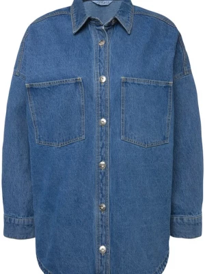 Foto van product Studio Untold Overhemd blauw denim